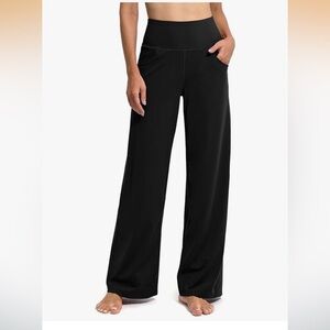 Women’s Wide Leg Yoga Pants | Size Small | 32” inseam